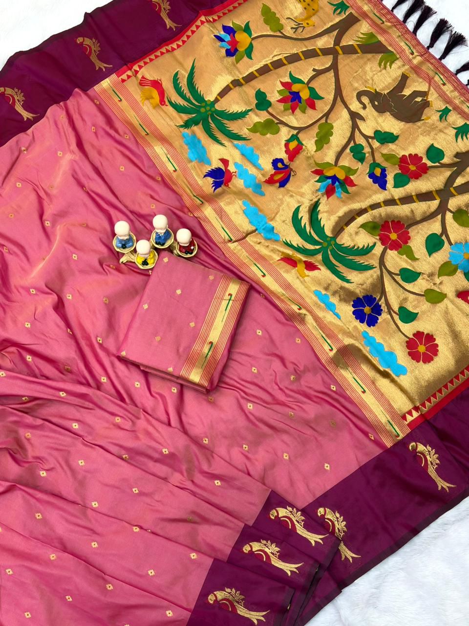 Trending Pichwai Nature Inspired Saree