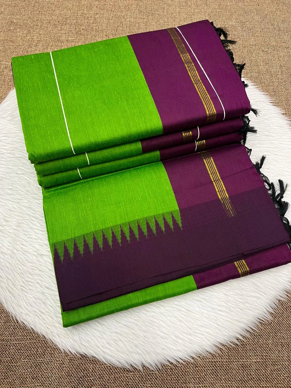 Cotton Gadwal Saree
