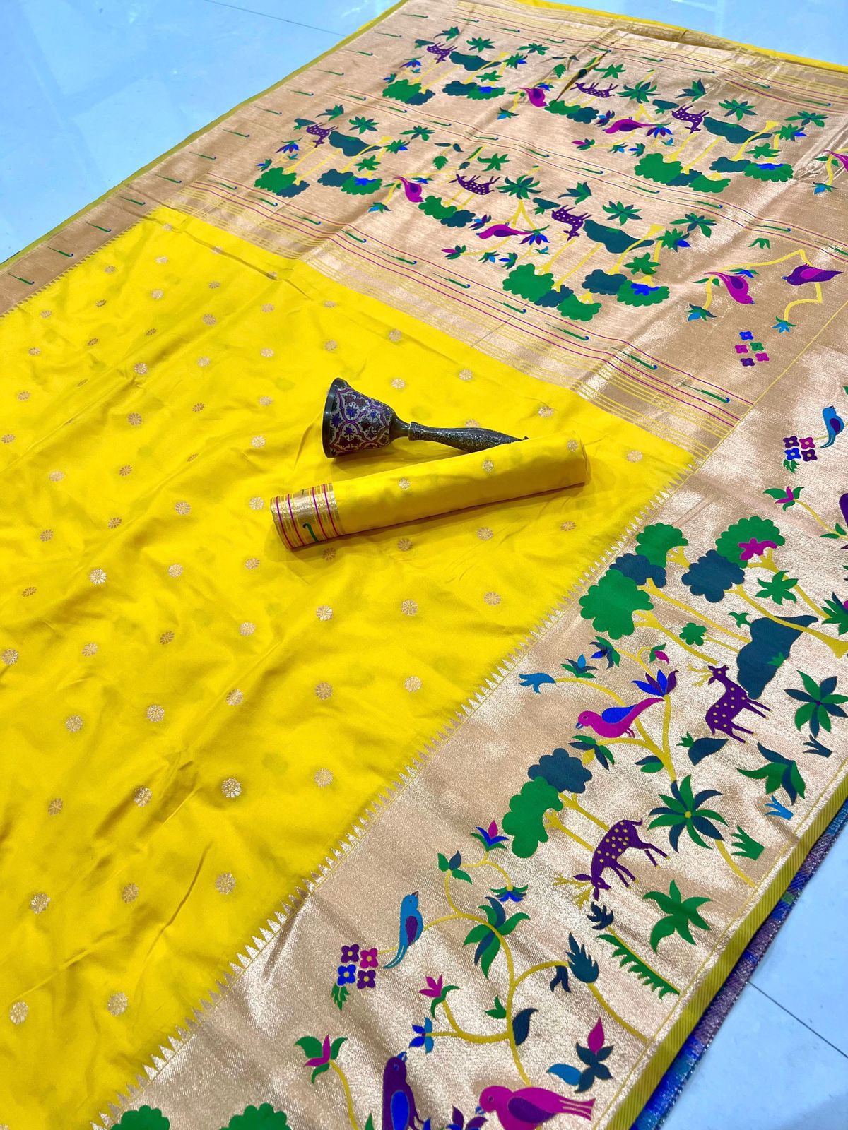 Pure Soft Kanchivram Paithani