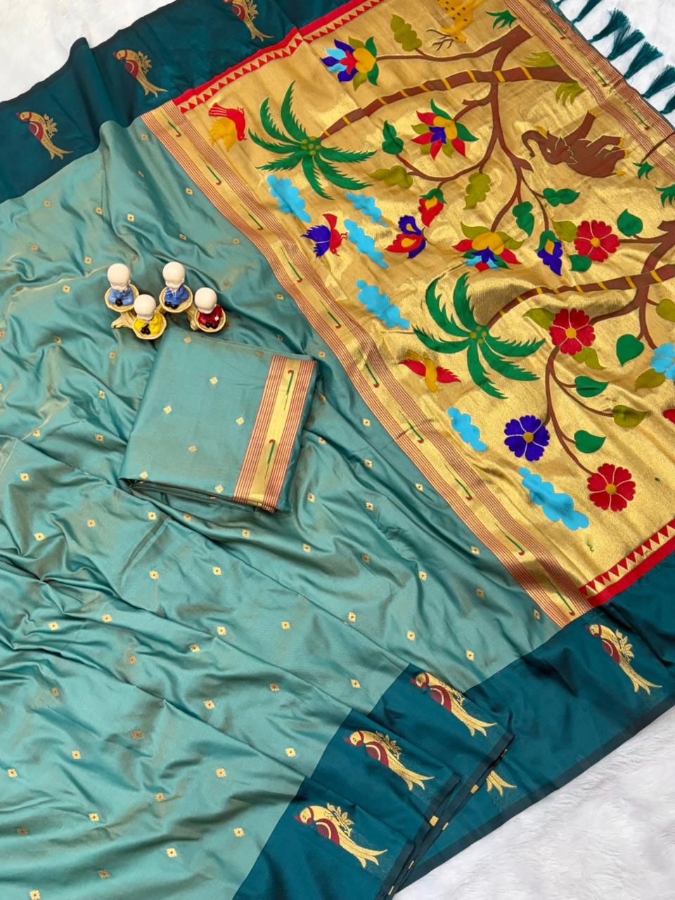 Trending Pichwai Nature Inspired Saree