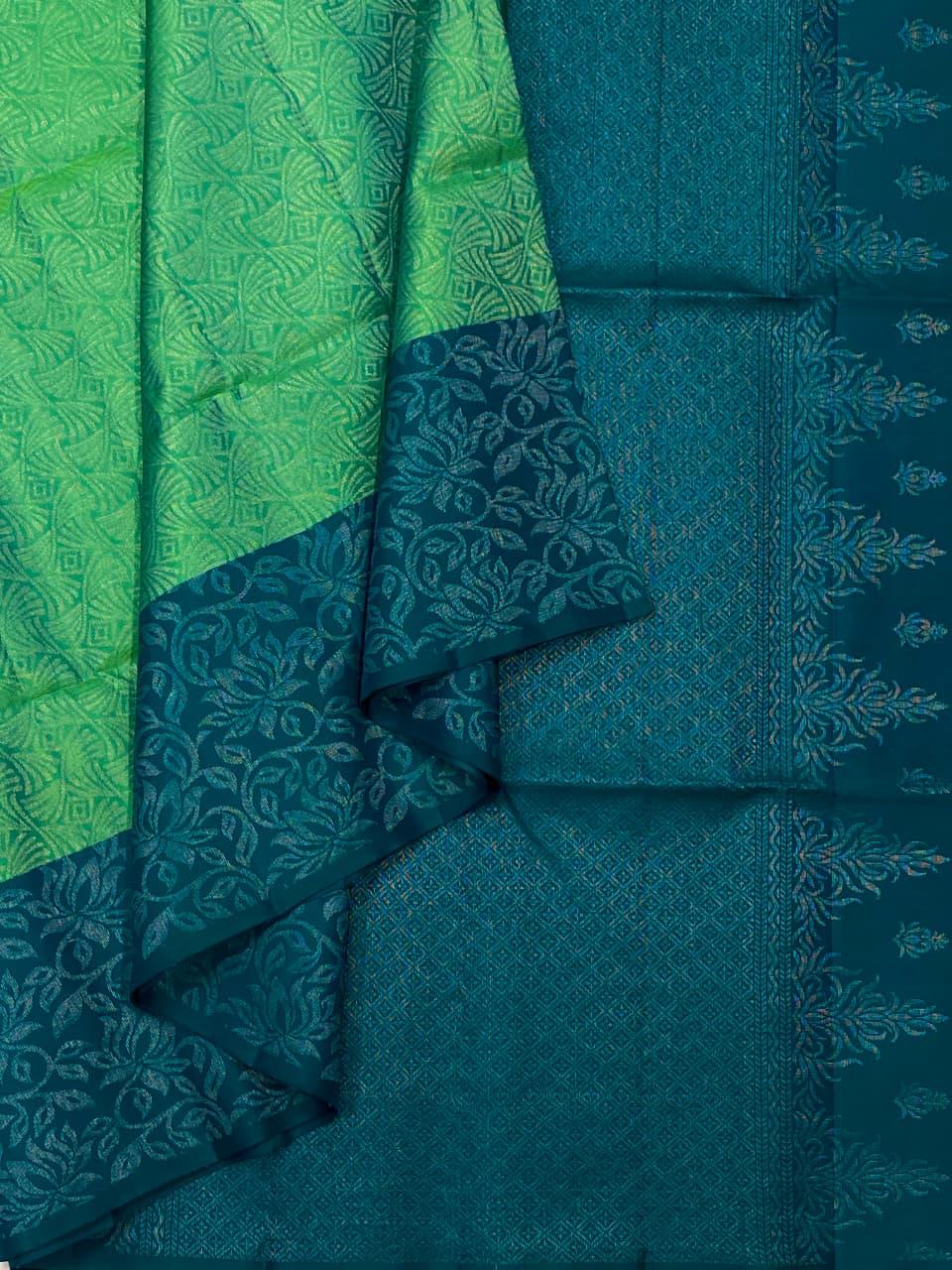 Double Warp Kanchipuram Pure Soft Silk